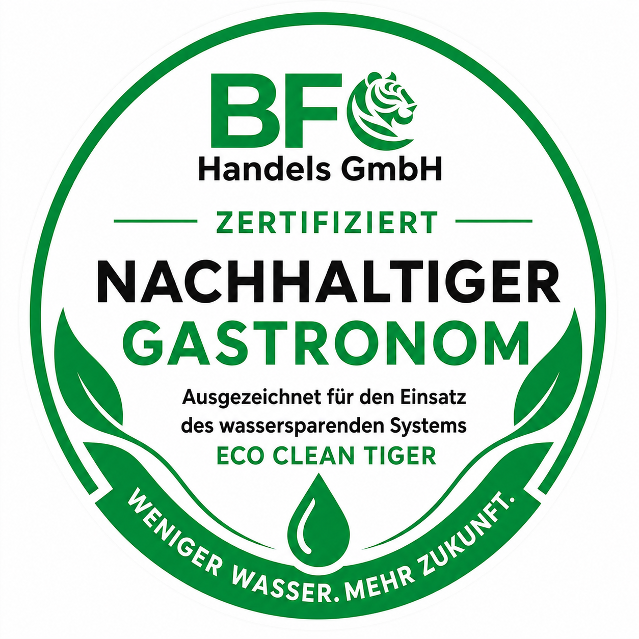 BFG Nachhaltigkeitssiegel für Gastronomiebetriebe